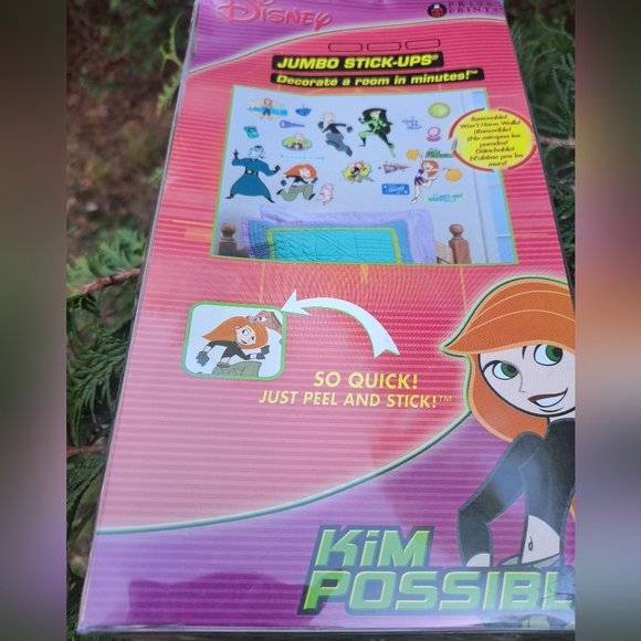 Priss Prints Kim Possible Jumbo Stick Ups #New - Picture 7 of 9